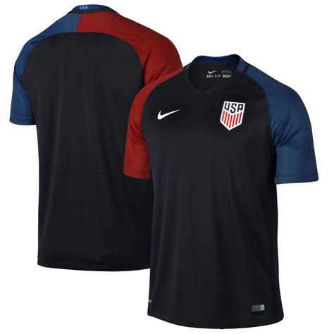 usmnt nike 2016 away replica performance jersey black|Nike USMNT Black 2016 Away Replica Performance Jersey.